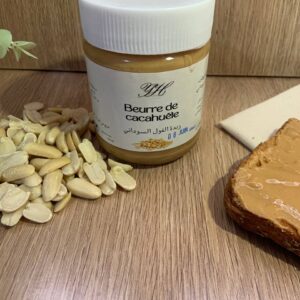 زبدة الفول السوداني الطبيعية